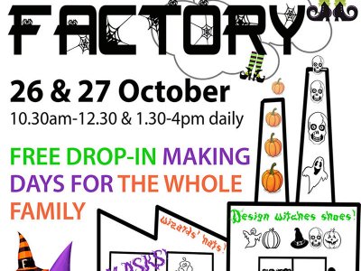 Get Creative - Spooky Fun Factory! Free family drop in days