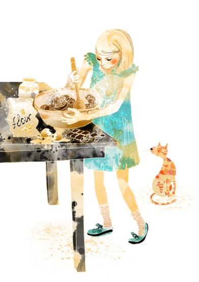 Illustration for editorial : Cooking