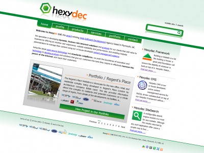 New Hexydec Website