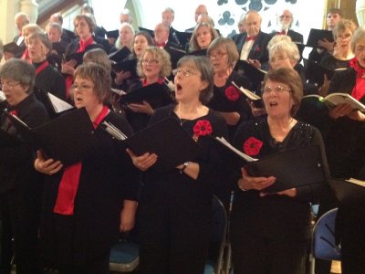 Aeolian Singers Sing Evensong at St Johns Boxmoor