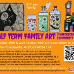 Half-term Halloween Family Art