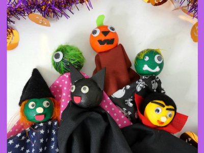 Halloween Puppets 2-3pm