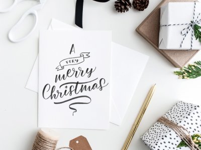 Handmade Christmas: Calligraphy card creations