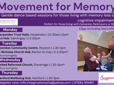 Movement for Memory: Harpenden