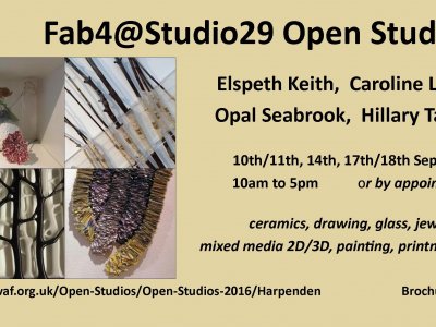 Open Studios Fab4@Studio29