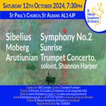 St Albans Symphony Orchestra (SASO)  12OCT24 concert