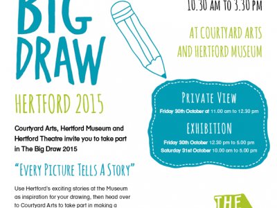 The Big Draw Hertford 2015