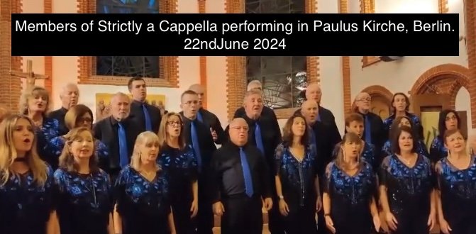 Strictly a Cappella in Berlin