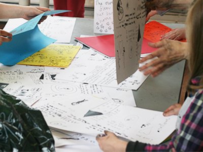 APR Ages 8 - 19, FREE Zine making workshop