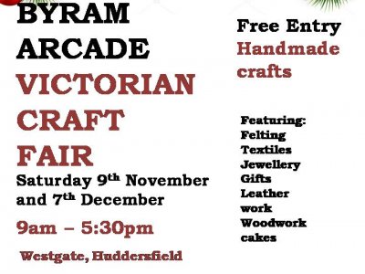 Byram Arcade Victorian Craft Fair Dec