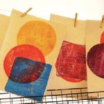 Gelli Printing - CREATE! Workshop at WYPW