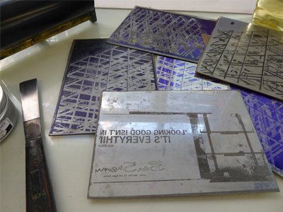 Photo-Etching Weekend – September