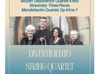 String Quartet concert in Totnes on March 8th at 3pm