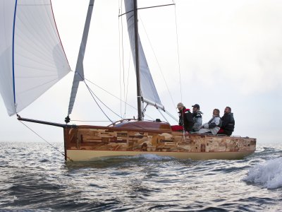 The Boat Project arrives in Brixham