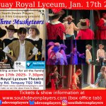 The Three Musketeers - touring theatre - Torquay Royal Lyceum